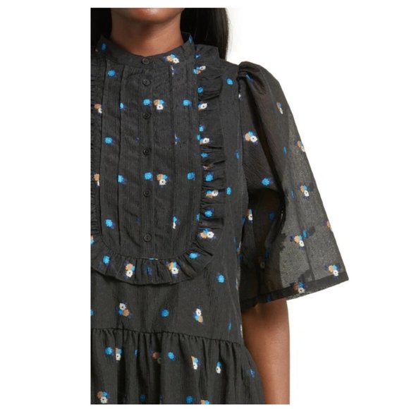 Stella Nova Minet Lou Bib Shift Dress Size Black Size 10 (40 EU) - Picture 4 of 15